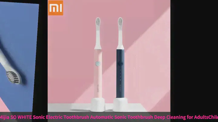 Xiaomi Mijia SO WHITE Sonic Electric Toothbrush Automatic Deep Cleaning for Adults Children