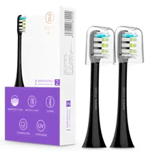 Насадки для зубной щетки SOOCAS X3 /X3U Black (2 шт)