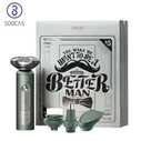 Soocas S5 Electric Shaver 360 Floating Head LED Display IPX7 Waterproof Portable Clipper Razor Hair Shaving Trimmer for Men's Gift