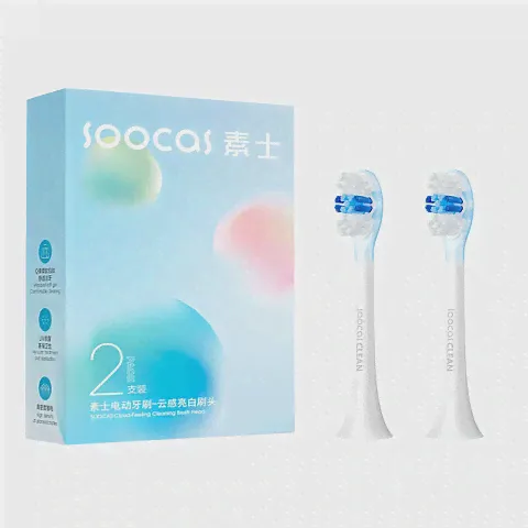 Насадки Soocas D3, X3U, X3 PRO (белые)
