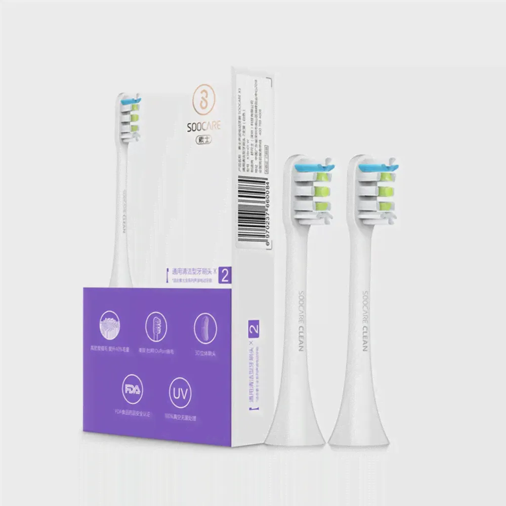 Soocas X3 2/4/6 шт. Сменная Головка Электрической Зубной щетки Soocare для SOOCAS SOOCARE X3 Сменная головка щетки Розовая-0