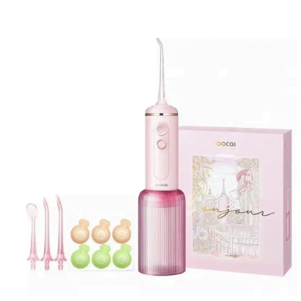 Ирригатор Soocas W3F (4 насадки) Pink