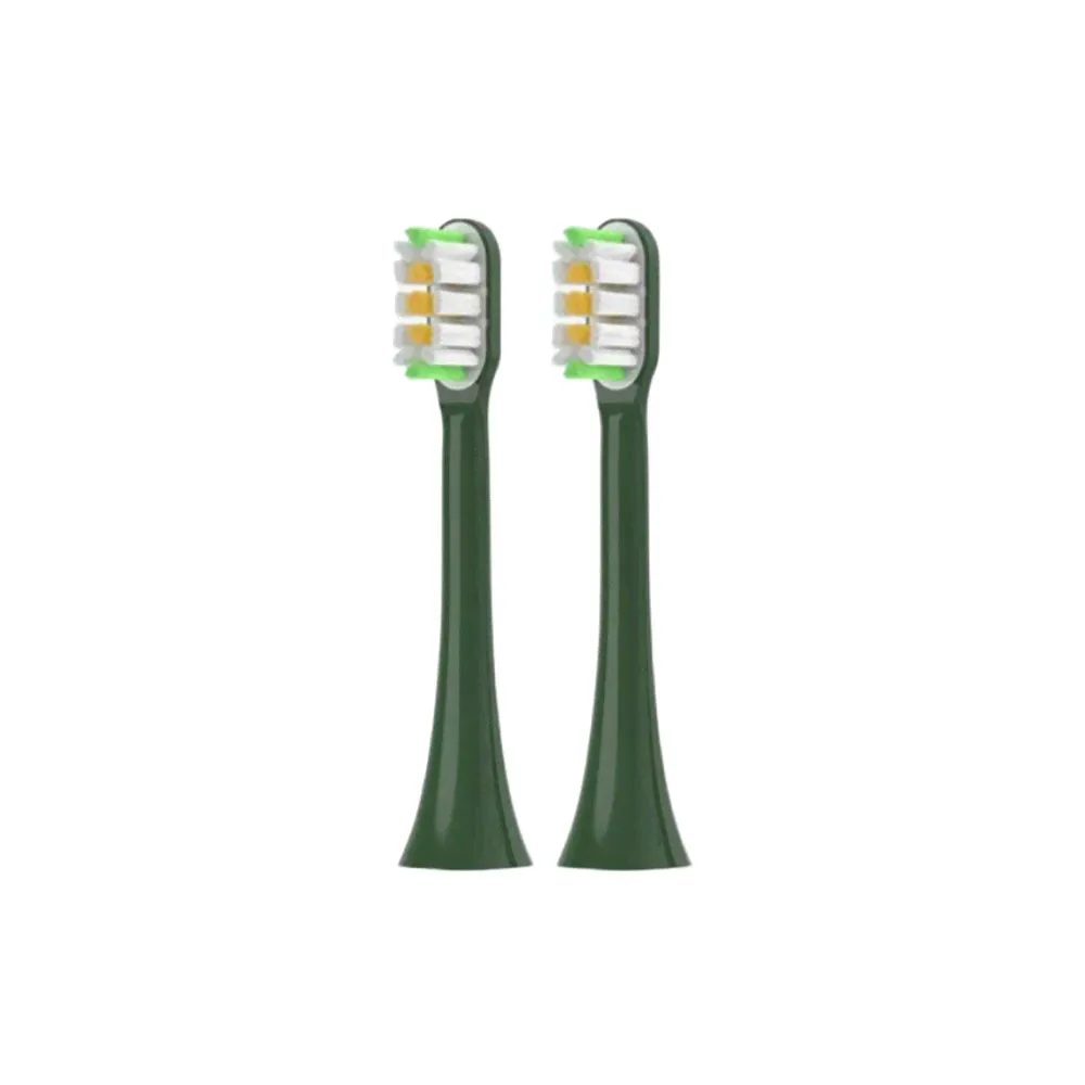 Сменные насадки для щеток Soocas CLEAN X3 (2шт) EU Green-0