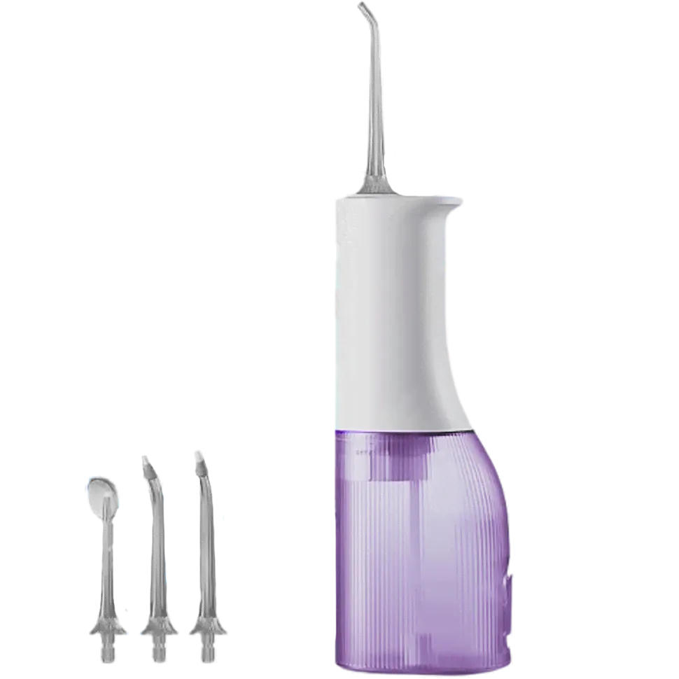 Ирригатор Soocas W3 Pro + 4 насадки Фиолетовый