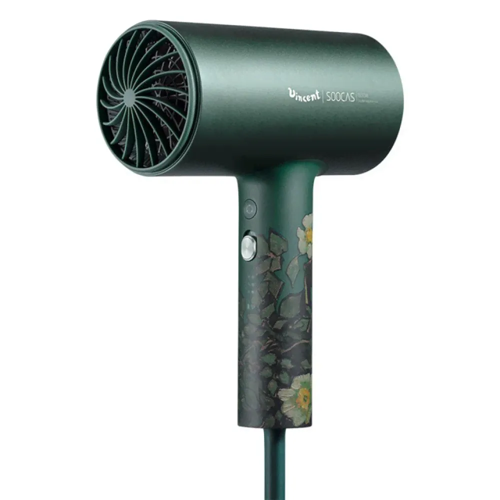 Фен для волос Soocas & Van Gogh Museum Design + Diffuser (зеленый) (H3S)-0