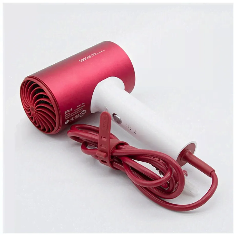 Soocas Фен Xiaomi Soocas Hair Dryer H5 Red Power [1800W] CN, Red фены и приборы для укладки