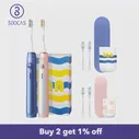 Soocas X5 IPX7 Водонепроницаемая Электрическая Зубная щетка Отбеливающая Ультразвуковая автоматическая Беспроводная зарядка Зубная щетка для чистки полости рта