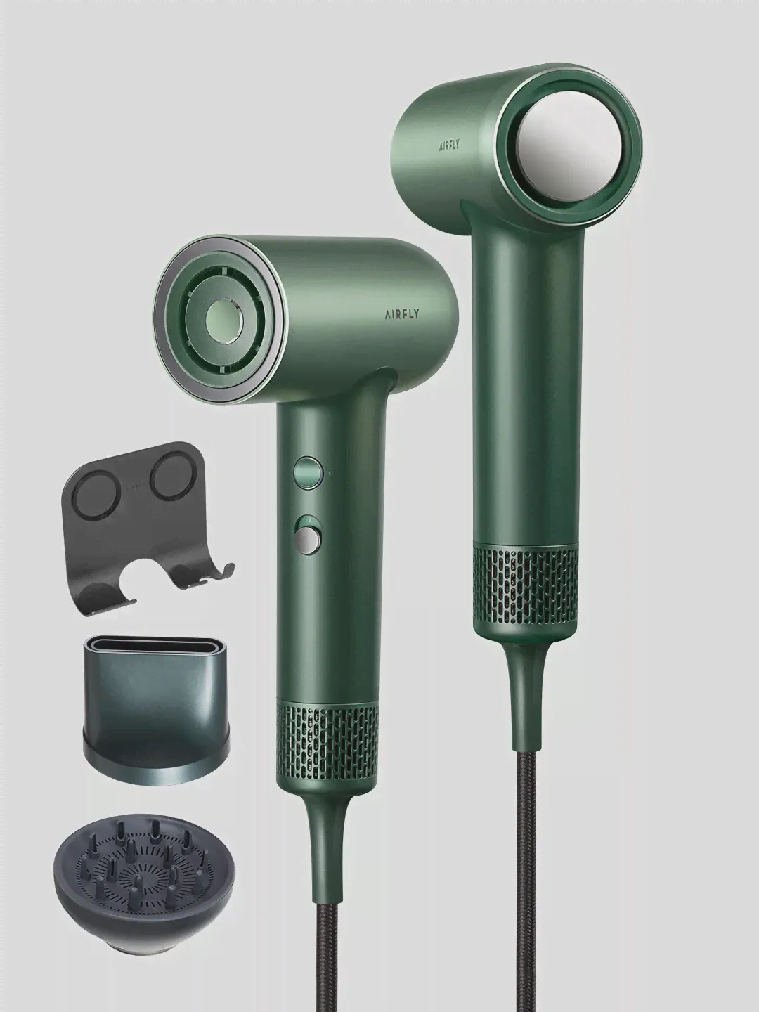 Фен для волос Xiaomi Soocas Airfly P1 зелёный-0