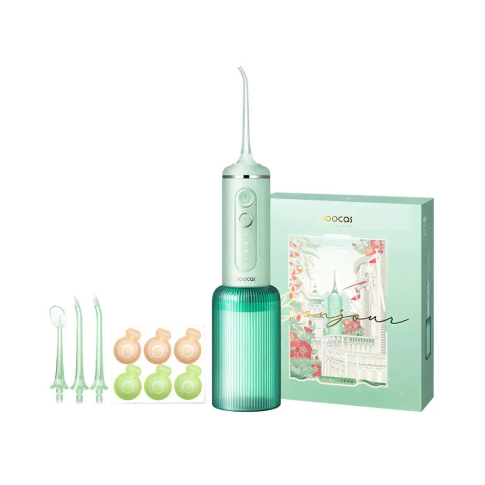 Ирригатор Xiaomi Soocas W3F Green (4 насадки)-0