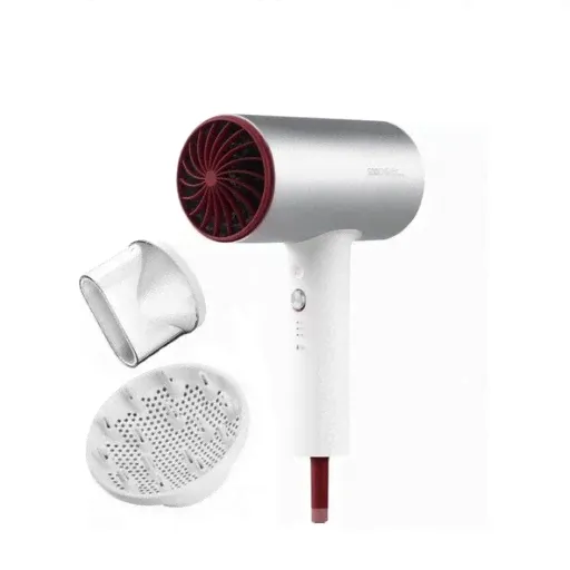 Фен для волос Soocas Hair Dryer H5 (H5-T) + Diffuser (серебристый)
