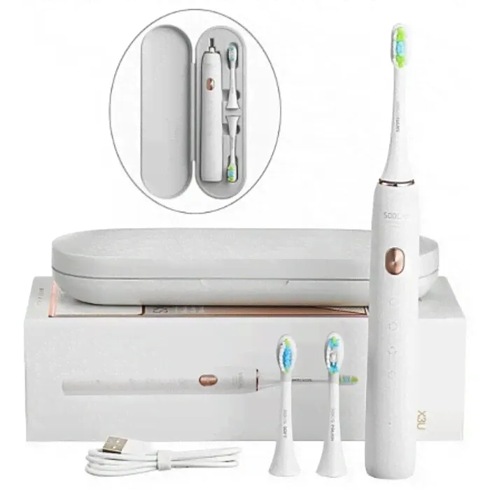 Электрическая зубная щетка Soocas Electric Toothbrush X3U, звуковая, белая