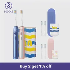 Soocas X5 IPX7 Водонепроницаемая Электрическая Зубная щетка Отбеливающая Ультразвуковая автоматическая Беспроводная зарядка Зубная щетка для чистки полости рта