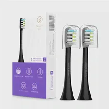 Сменные насадки для звуковой щетки Xiaomi Soocas X3 /X3U/X5/V1/X1 (2шт) Black