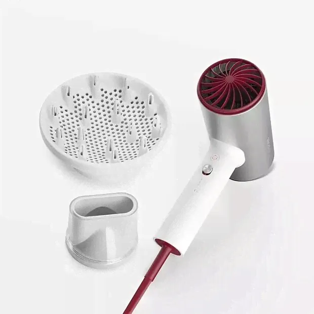 Фен для волос Soocas H5 Anion Hair Dryer (Silver) RU с диффузором-1
