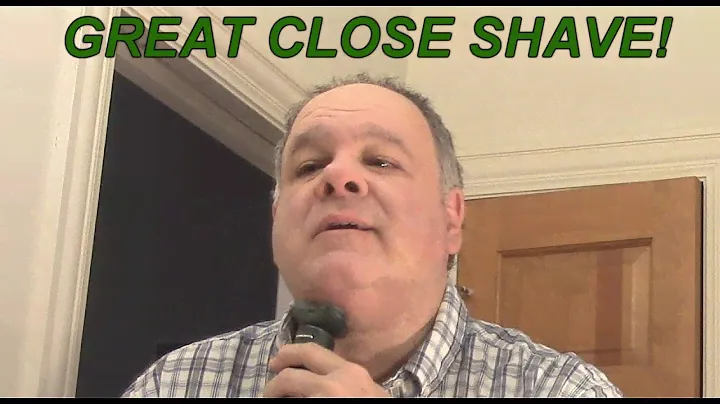 CLOSE SHAVE SOOCAS Electric Razor LED Time Left Display Nose Hair Side Burns & Travel Case REVIEW