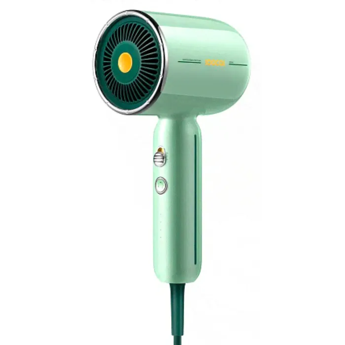 Фен Xiaomi Mi SOOCAS Retro Hair Dryer RH1, 1600 Вт, 2 скорости, ионизатор, зелёный-0